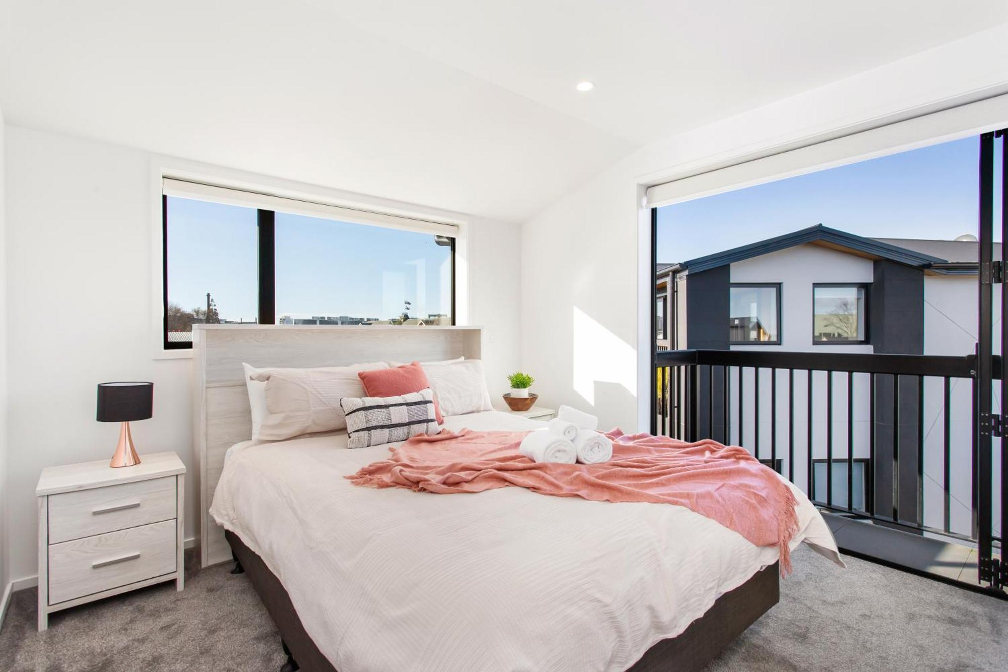 Penthouse Apartment Scenic Views-Spacious 2Br Christchurch Exterior foto
